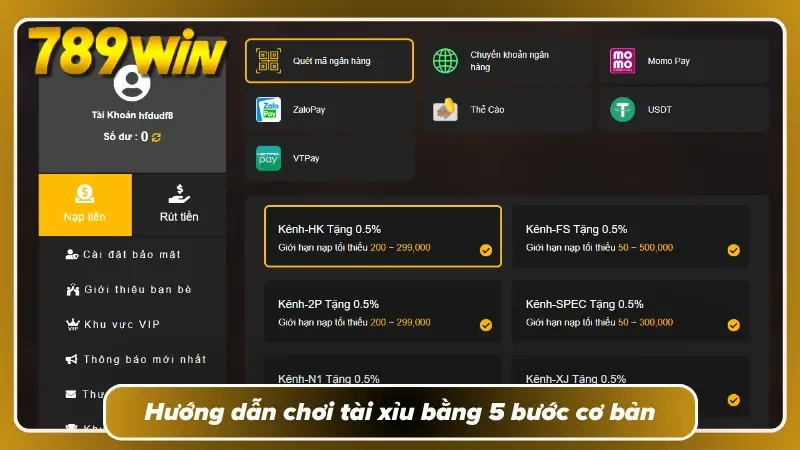 Thao tác chuẩn ngay từ đầu giúp mọi phiên cược liền mạch hơn